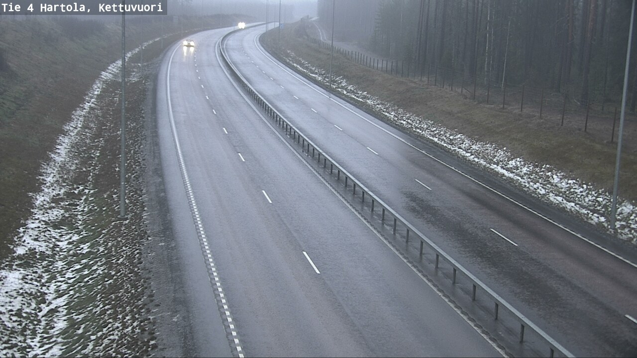 Weather Camera Image Road 4 Hartola, Kettuvuori, Hartola, Päijät-Häme