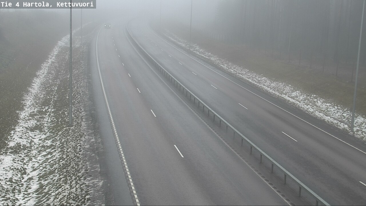 Weather Camera Image Väg 4 Hartola, Kettuvuori, Hartola, Päijät-Häme