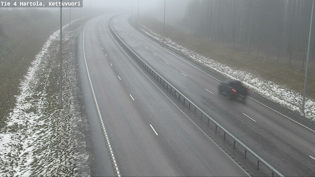 Weather Camera Image Väg 4 Hartola, Kettuvuori, Hartola, Päijät-Häme