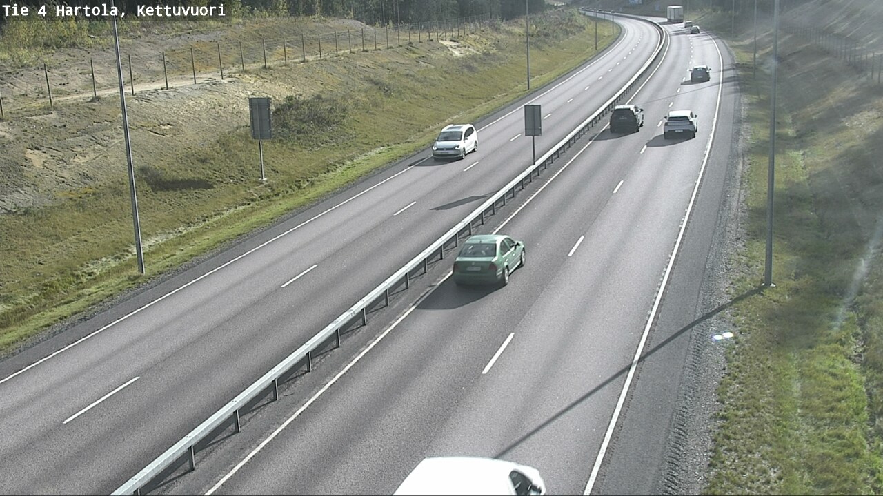 Weather Camera Image Road 4 Hartola, Kettuvuori, Hartola, Päijät-Häme