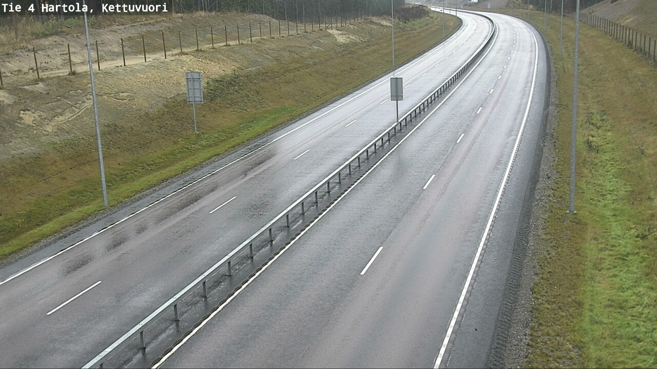 Weather Camera Image Väg 4 Hartola, Kettuvuori, Hartola, Päijät-Häme