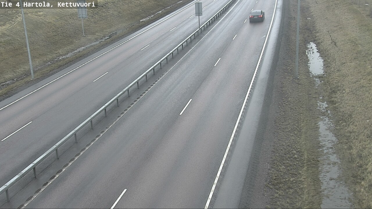 Weather Camera Image Väg 4 Hartola, Kettuvuori, Hartola, Päijät-Häme