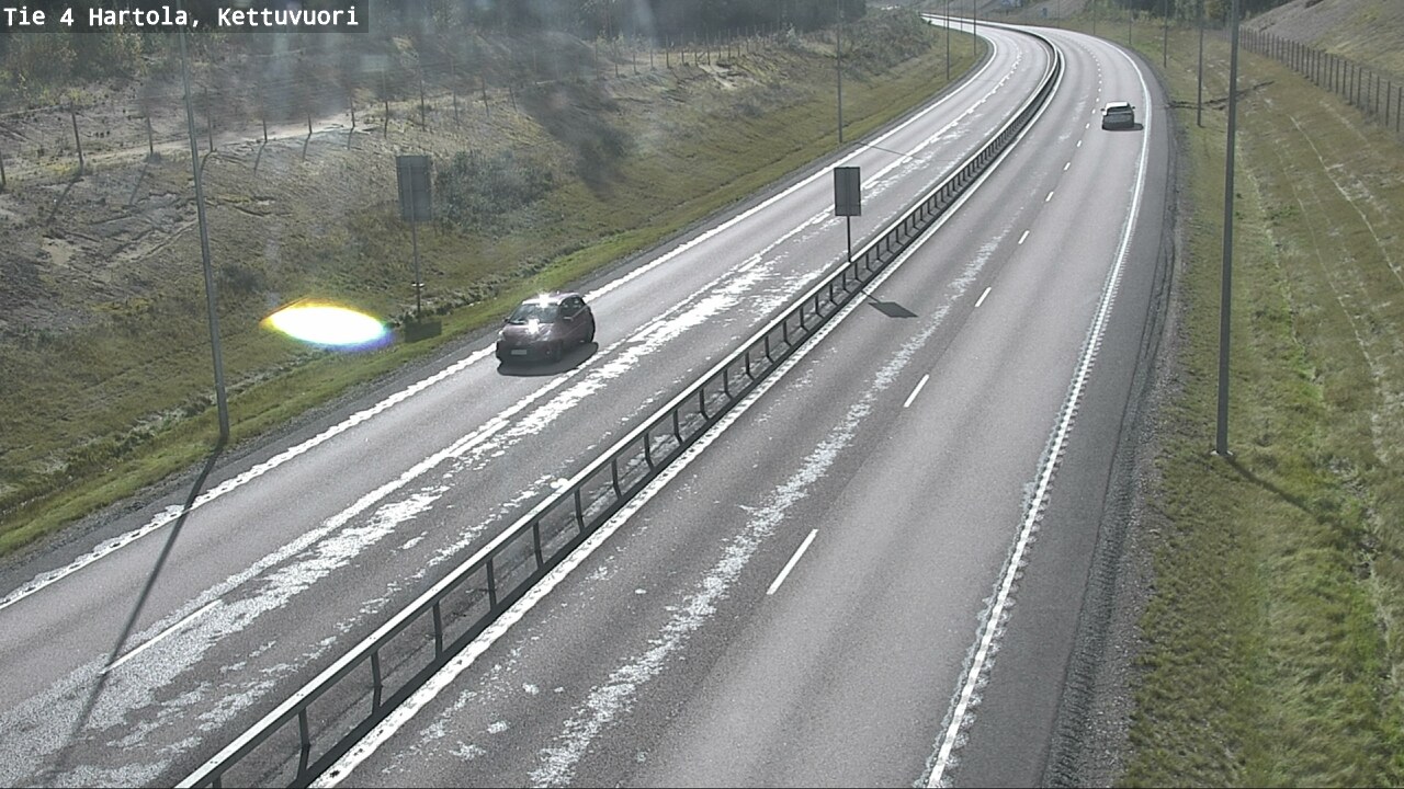 Weather Camera Image Road 4 Hartola, Kettuvuori, Hartola, Päijät-Häme