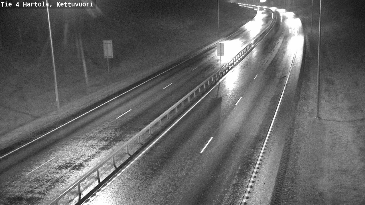 Weather Camera Image Väg 4 Hartola, Kettuvuori, Hartola, Päijät-Häme