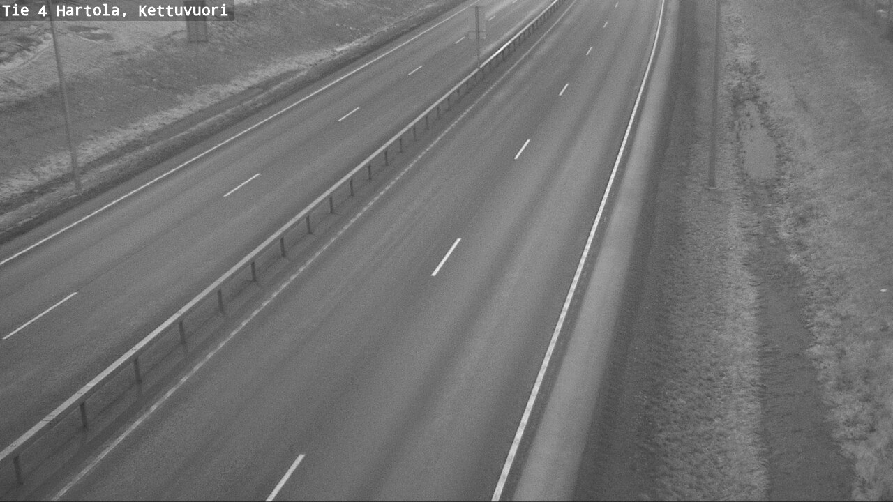 Weather Camera Image Väg 4 Hartola, Kettuvuori, Hartola, Päijät-Häme