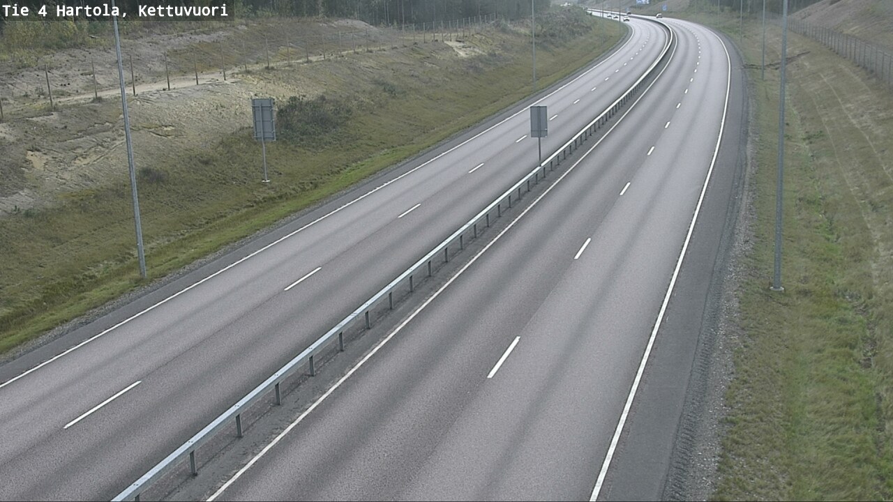 Weather Camera Image Road 4 Hartola, Kettuvuori, Hartola, Päijät-Häme