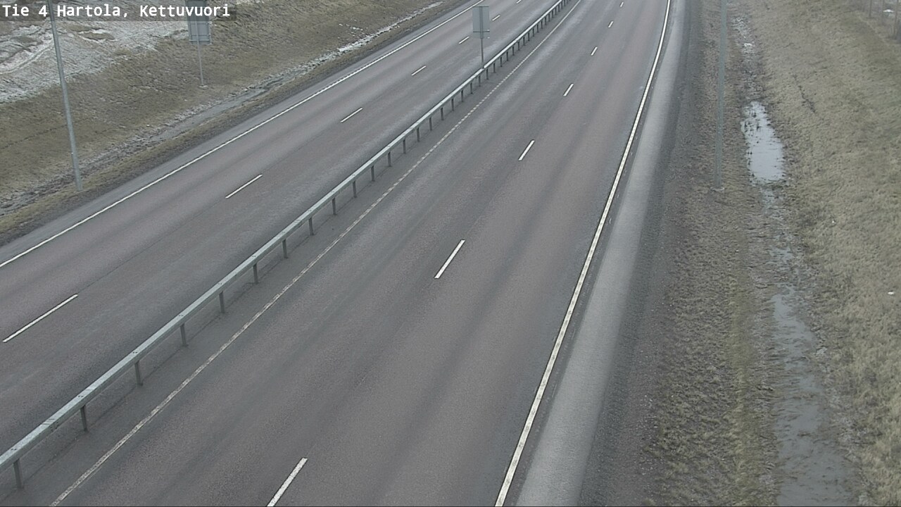 Weather Camera Image Väg 4 Hartola, Kettuvuori, Hartola, Päijät-Häme