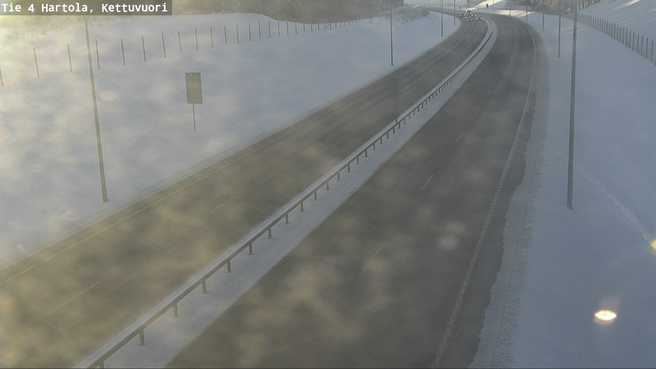 Weather Camera Image Road 4 Hartola, Kettuvuori, Hartola, Päijät-Häme