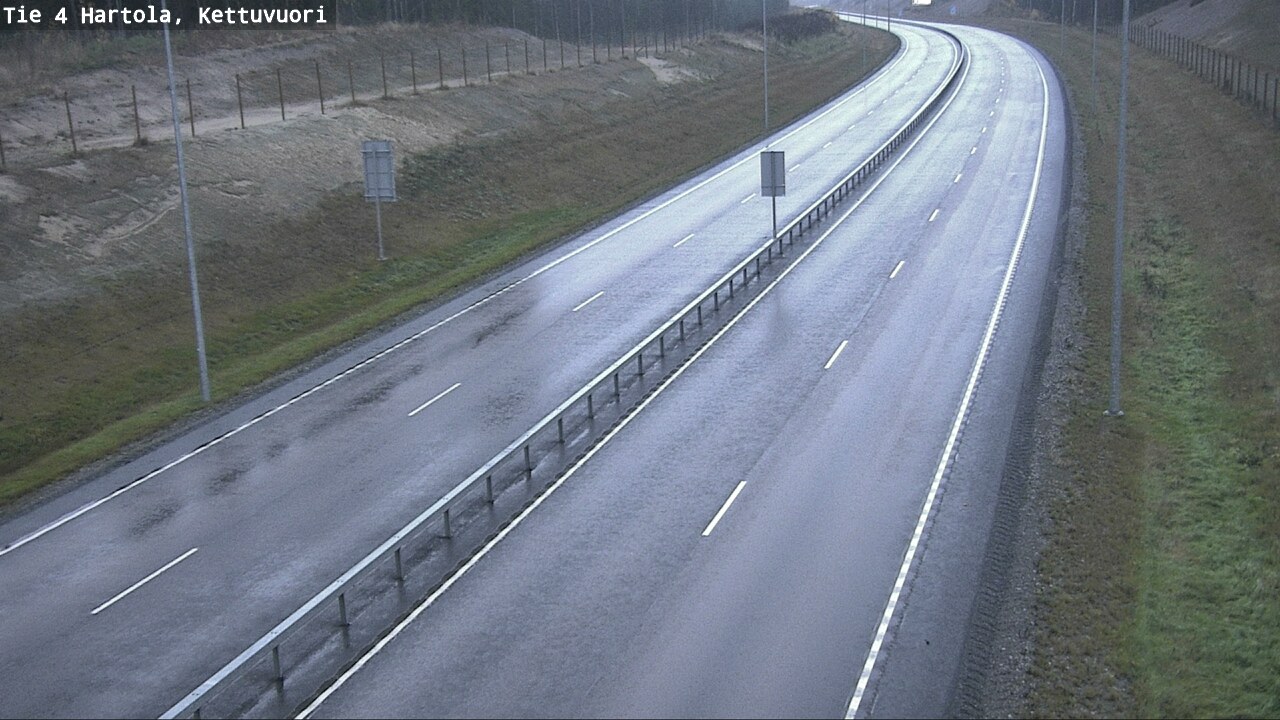 Weather Camera Image Väg 4 Hartola, Kettuvuori, Hartola, Päijät-Häme