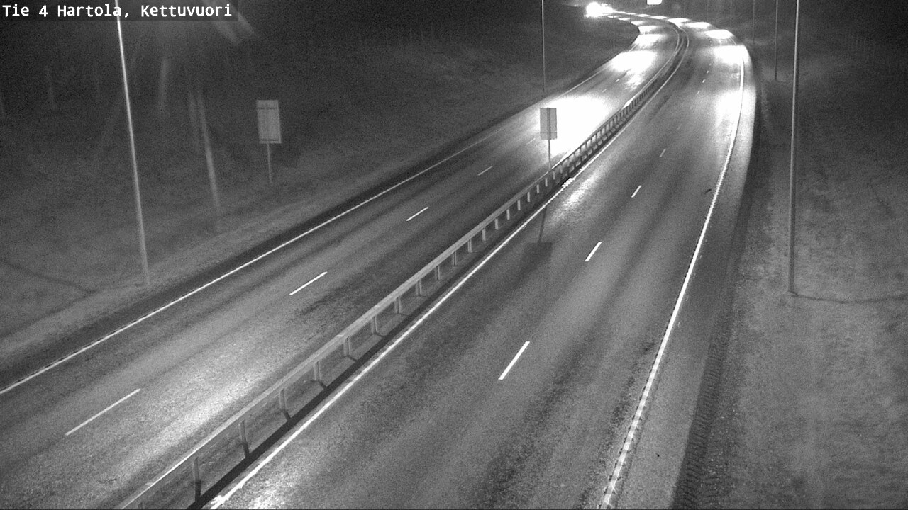 Weather Camera Image Väg 4 Hartola, Kettuvuori, Hartola, Päijät-Häme