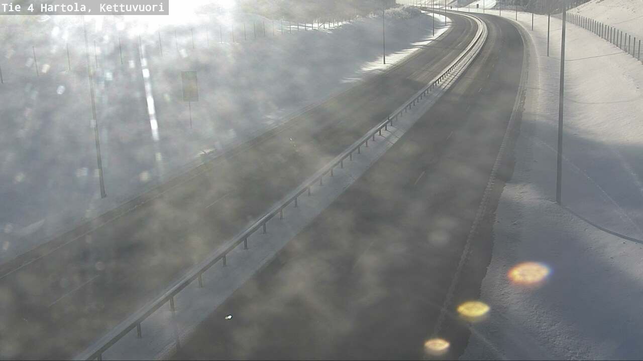 Weather Camera Image Road 4 Hartola, Kettuvuori, Hartola, Päijät-Häme