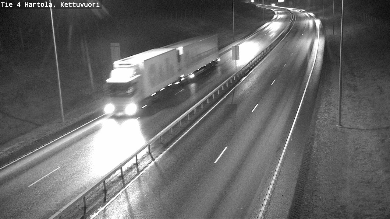 Weather Camera Image Väg 4 Hartola, Kettuvuori, Hartola, Päijät-Häme