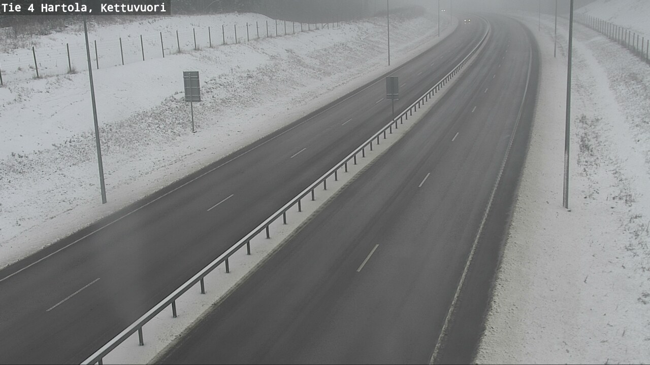 Weather Camera Image Väg 4 Hartola, Kettuvuori, Hartola, Päijät-Häme