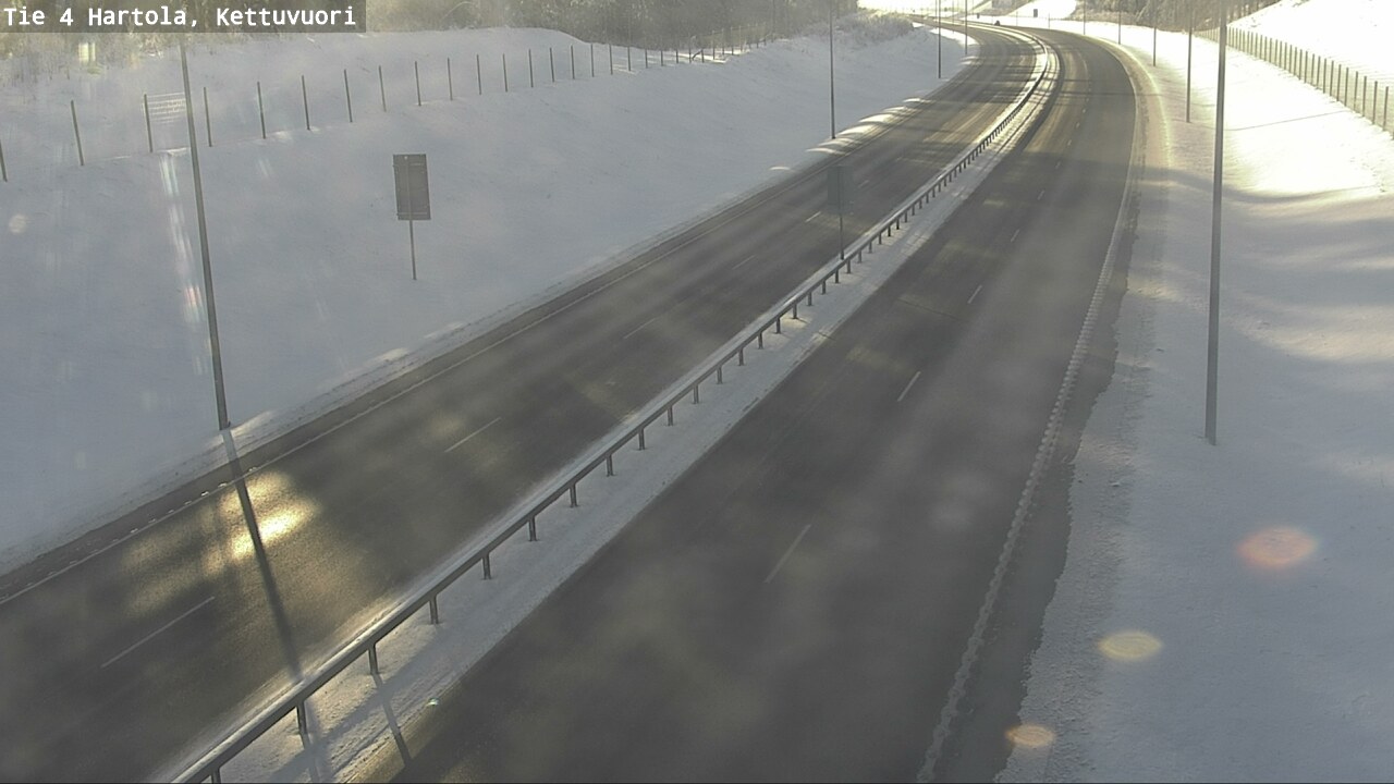Weather Camera Image Road 4 Hartola, Kettuvuori, Hartola, Päijät-Häme
