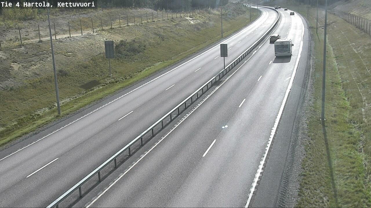 Weather Camera Image Road 4 Hartola, Kettuvuori, Hartola, Päijät-Häme