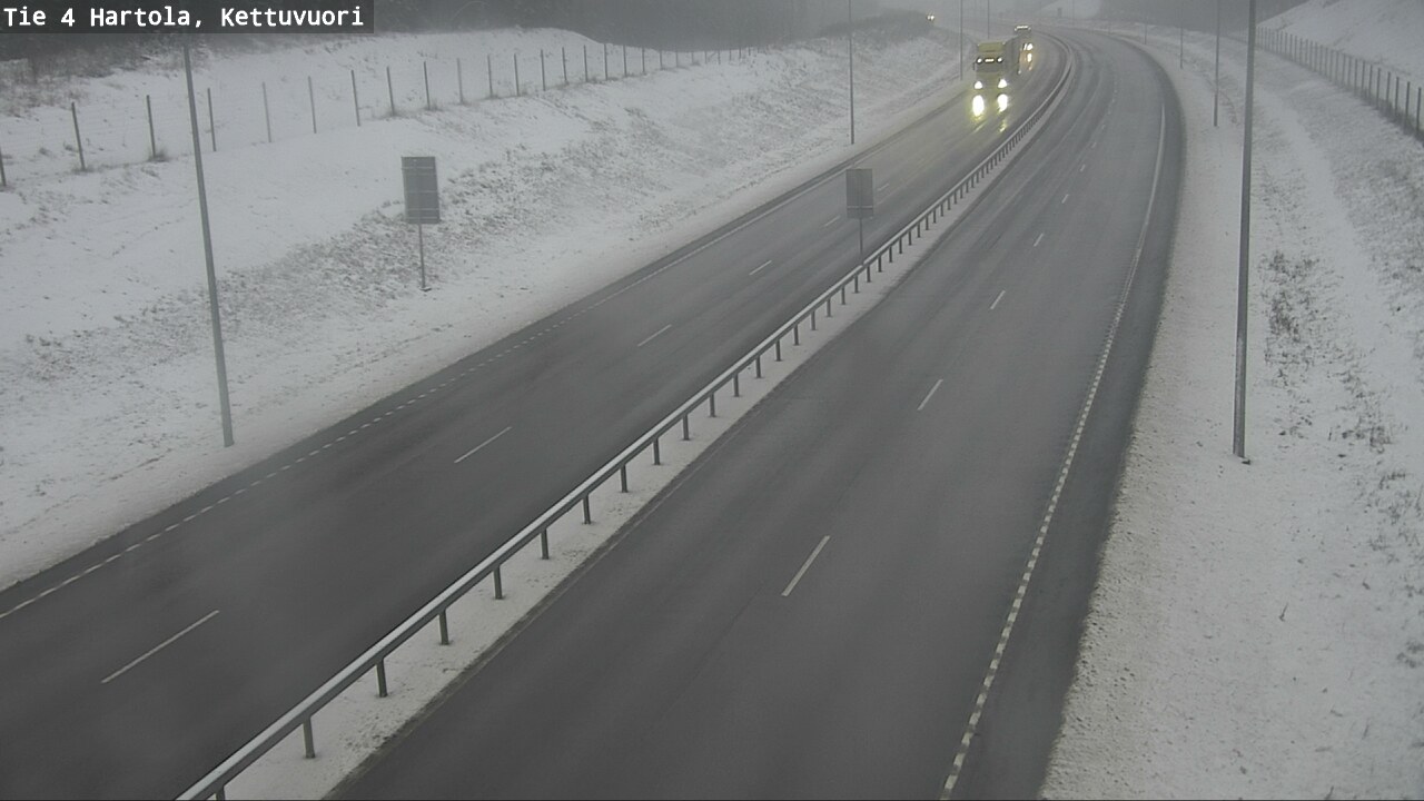 Weather Camera Image Väg 4 Hartola, Kettuvuori, Hartola, Päijät-Häme