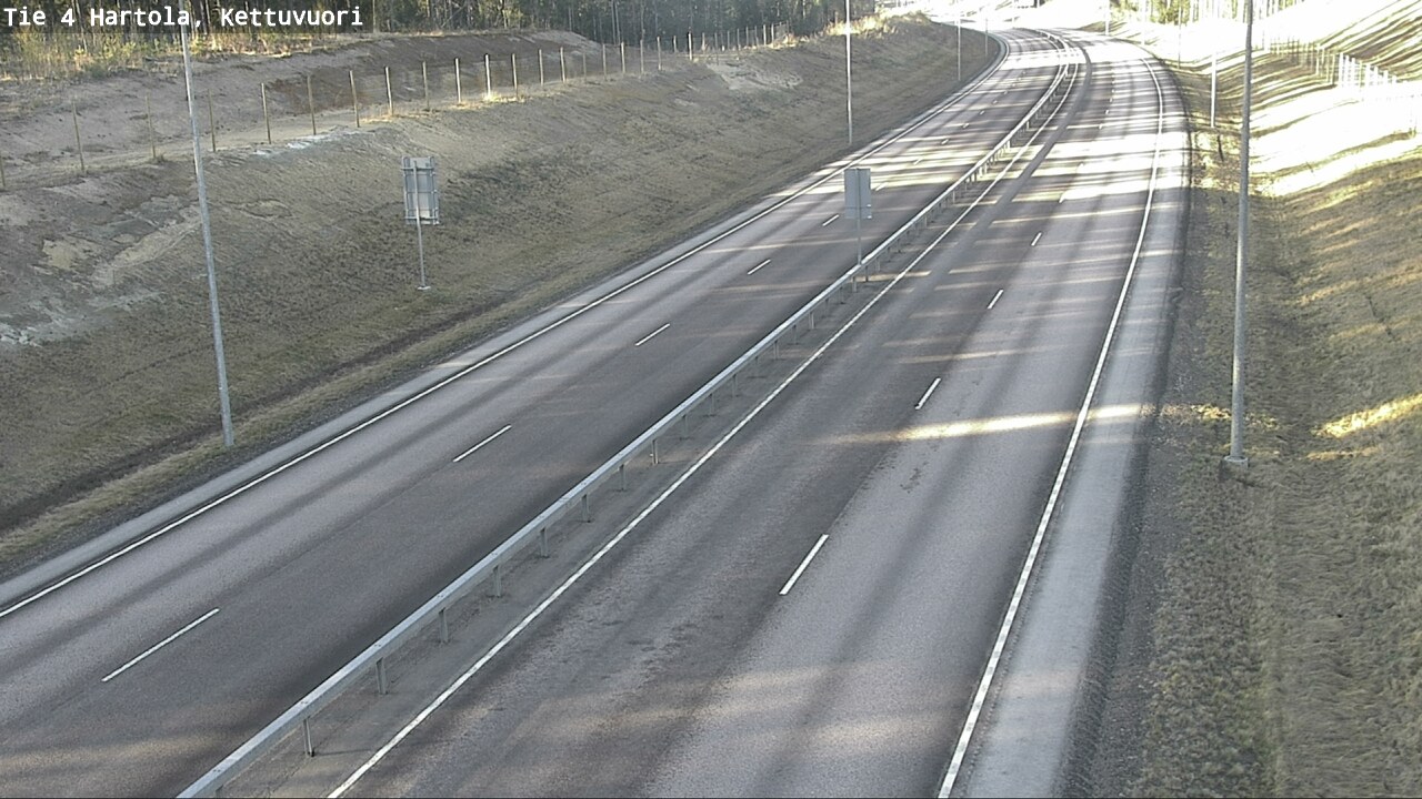 Weather Camera Image Road 4 Hartola, Kettuvuori, Hartola, Päijät-Häme