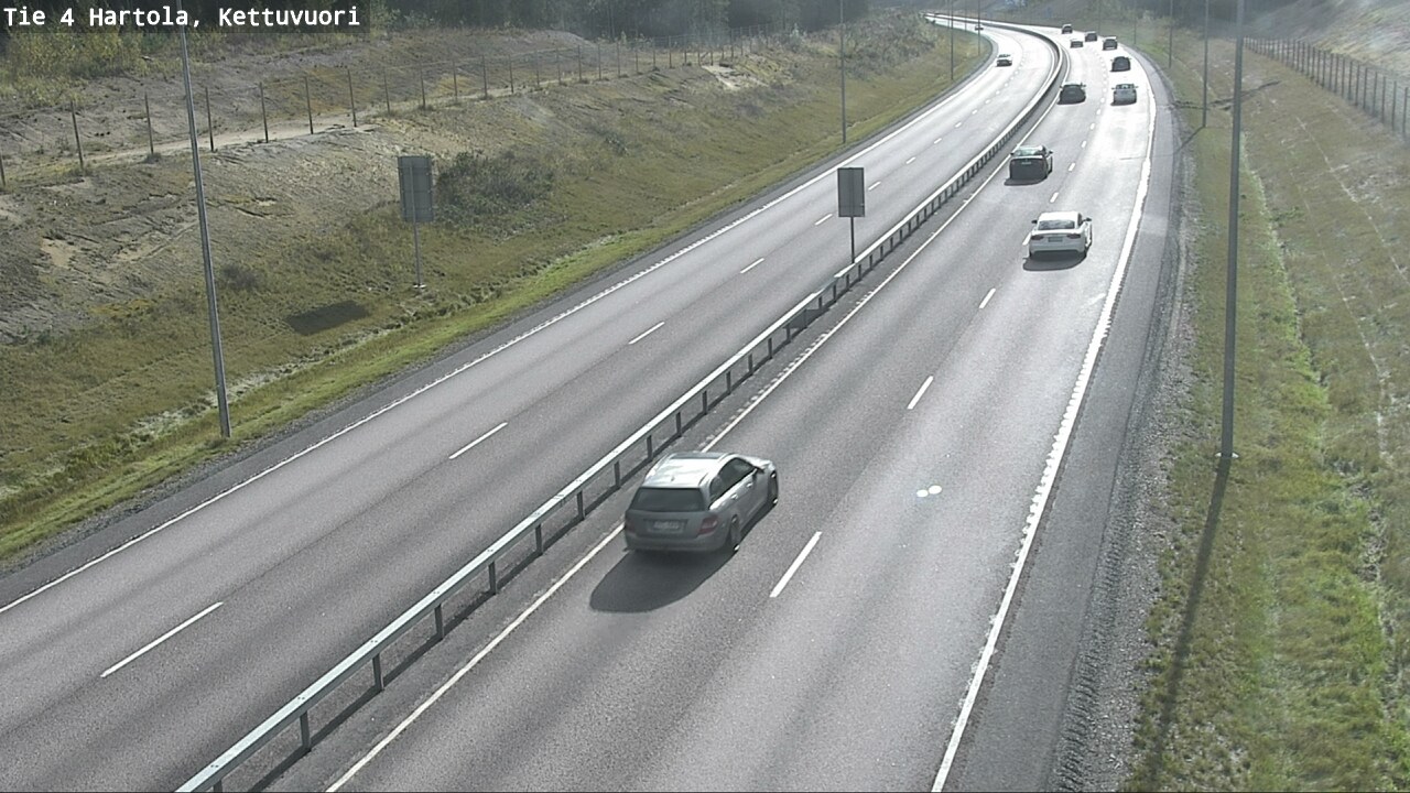 Weather Camera Image Road 4 Hartola, Kettuvuori, Hartola, Päijät-Häme