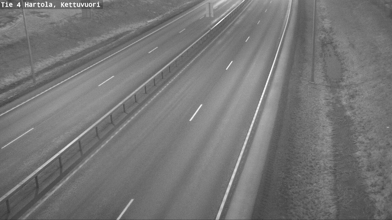 Weather Camera Image Väg 4 Hartola, Kettuvuori, Hartola, Päijät-Häme