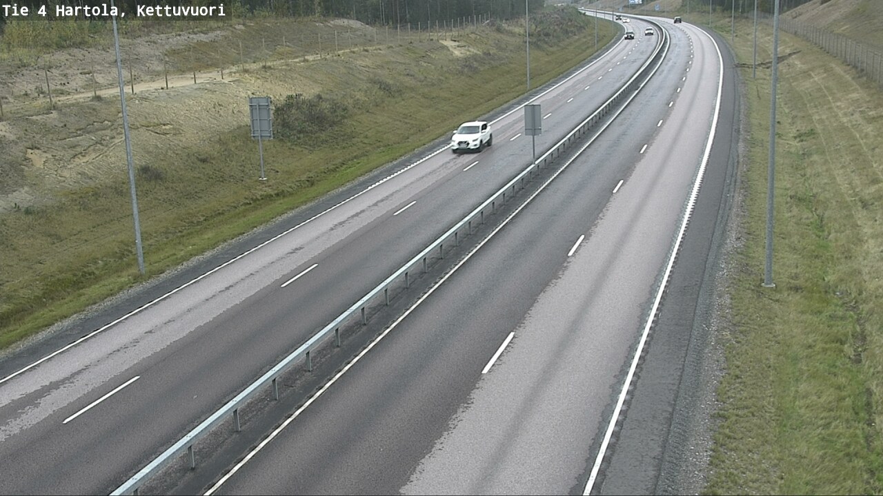 Weather Camera Image Road 4 Hartola, Kettuvuori, Hartola, Päijät-Häme