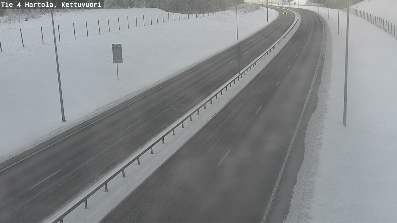 Weather Camera Image Road 4 Hartola, Kettuvuori, Hartola, Päijät-Häme