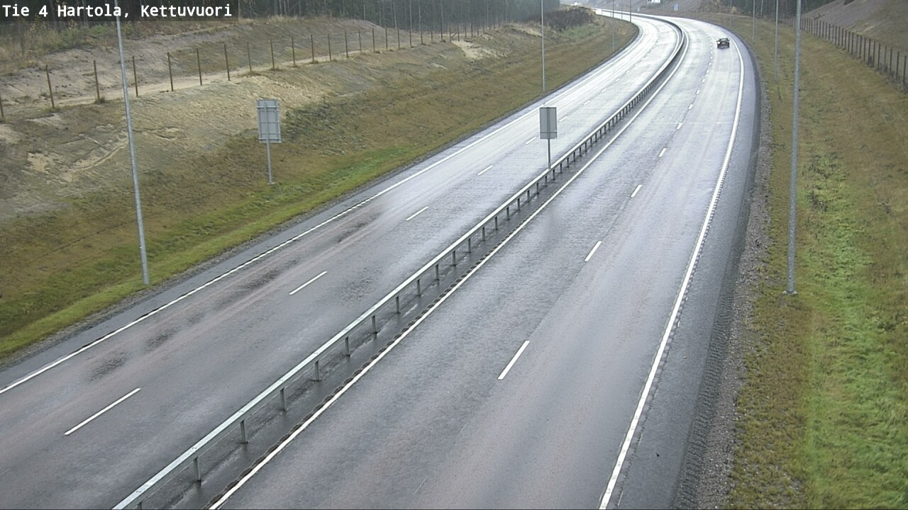 Weather Camera Image Väg 4 Hartola, Kettuvuori, Hartola, Päijät-Häme