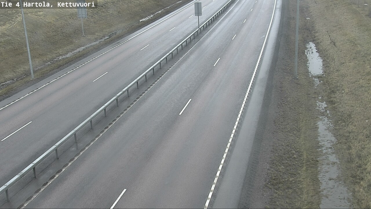 Weather Camera Image Väg 4 Hartola, Kettuvuori, Hartola, Päijät-Häme