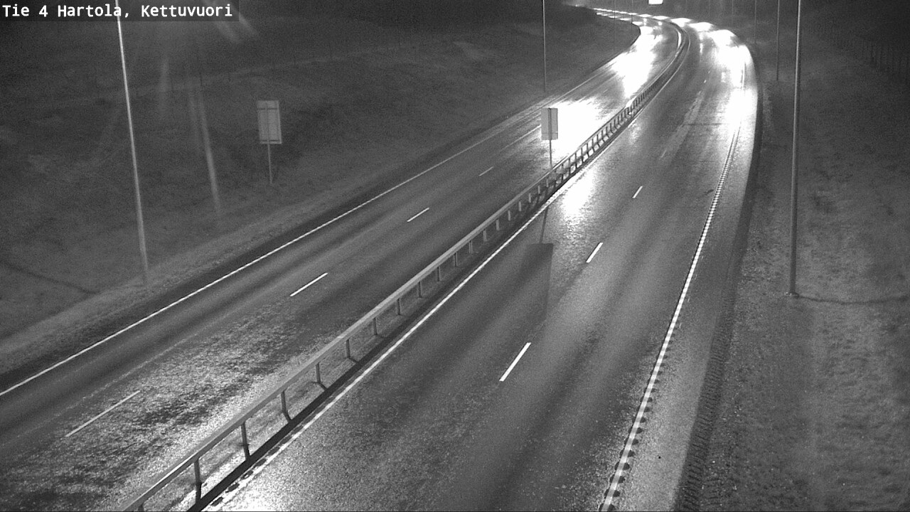 Weather Camera Image Väg 4 Hartola, Kettuvuori, Hartola, Päijät-Häme