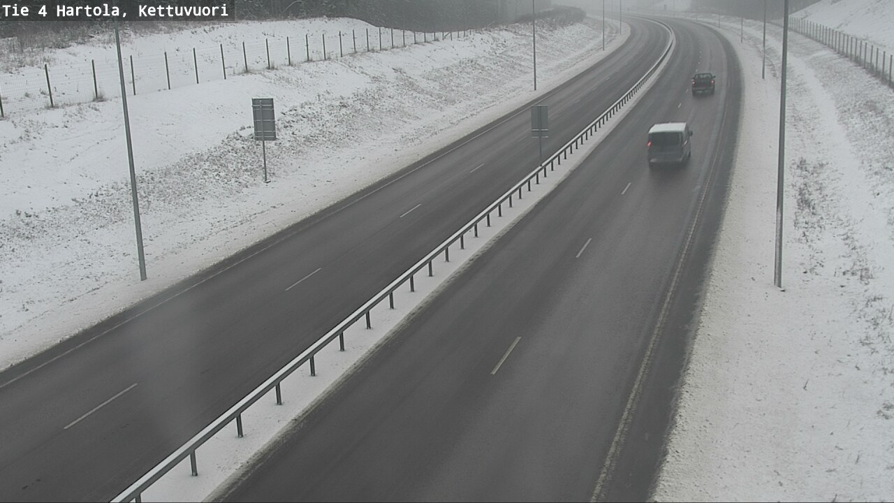 Weather Camera Image Väg 4 Hartola, Kettuvuori, Hartola, Päijät-Häme