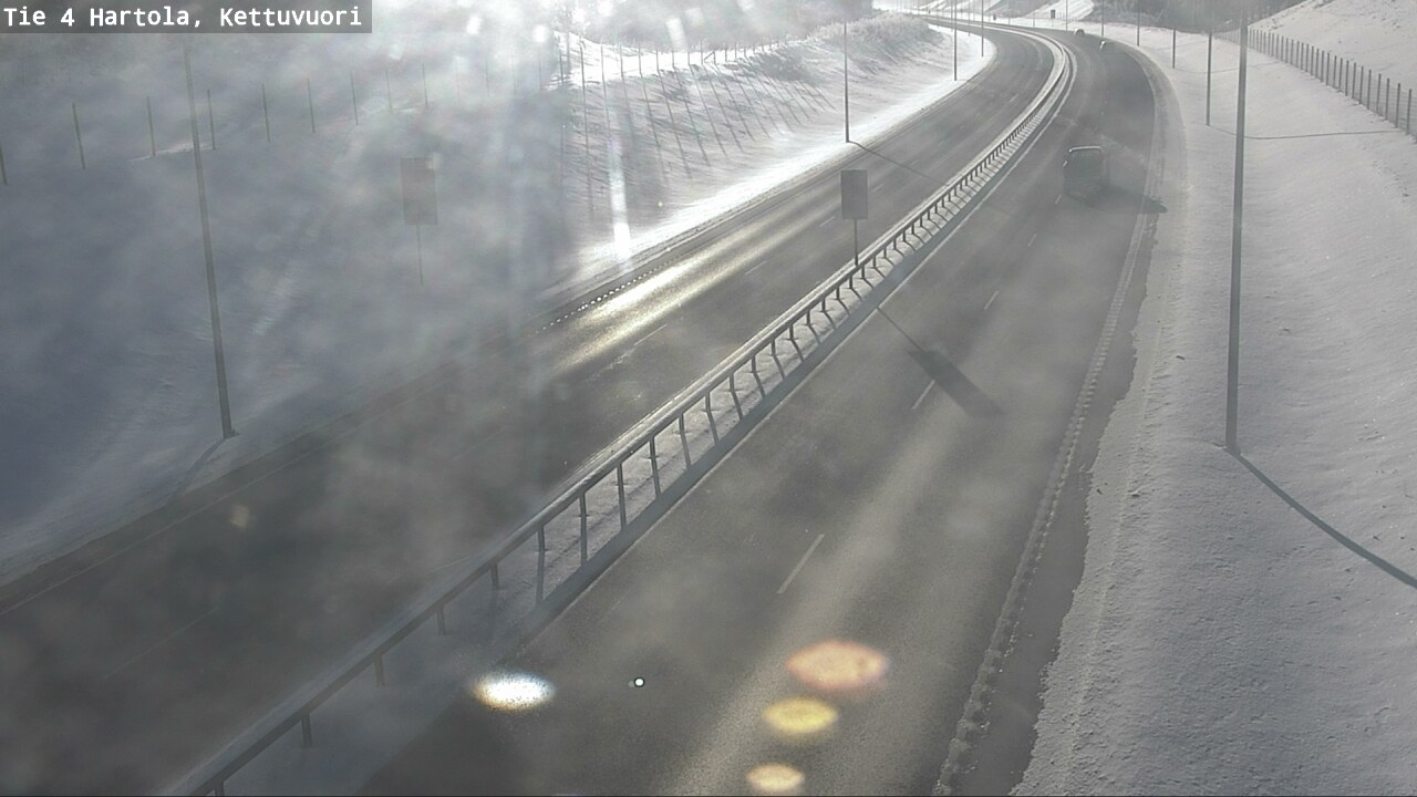 Weather Camera Image Road 4 Hartola, Kettuvuori, Hartola, Päijät-Häme