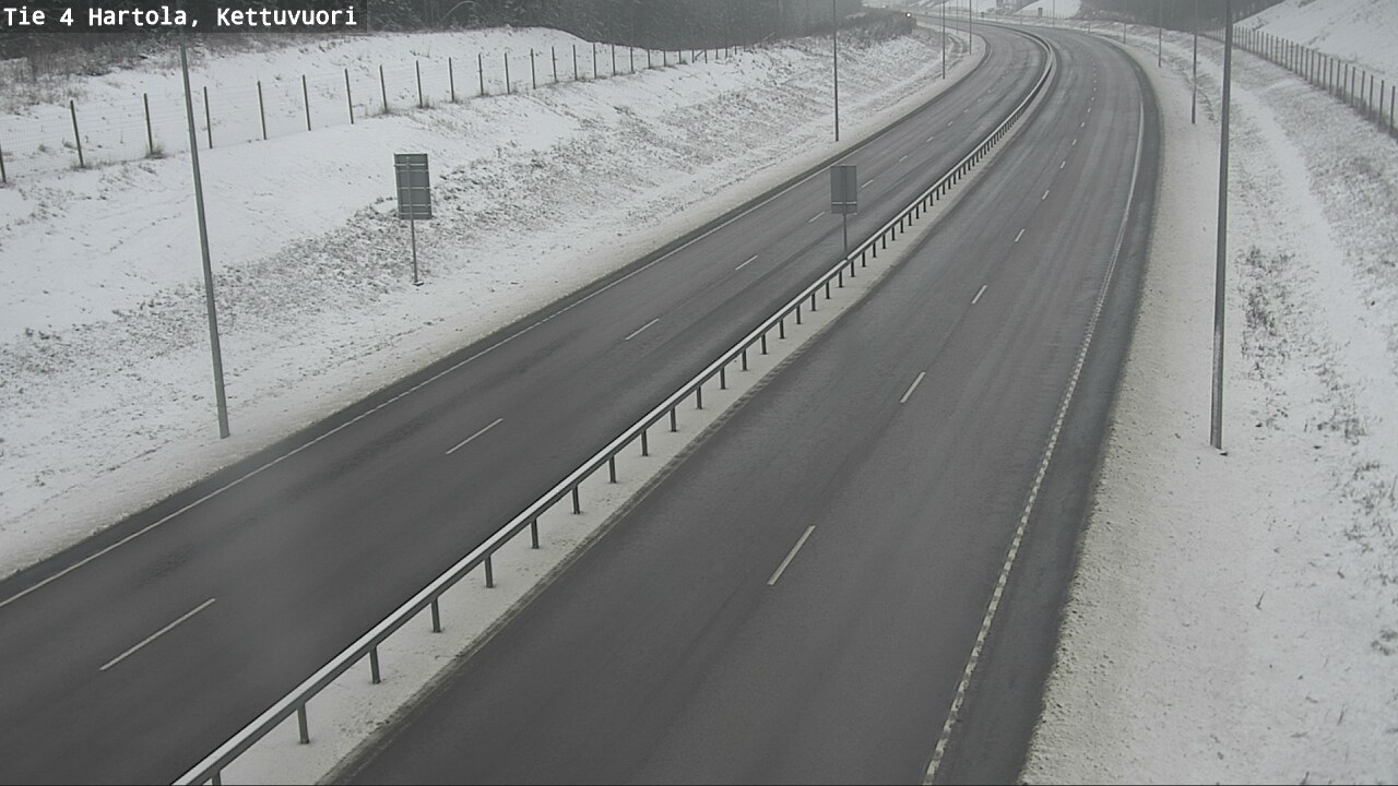 Weather Camera Image Väg 4 Hartola, Kettuvuori, Hartola, Päijät-Häme