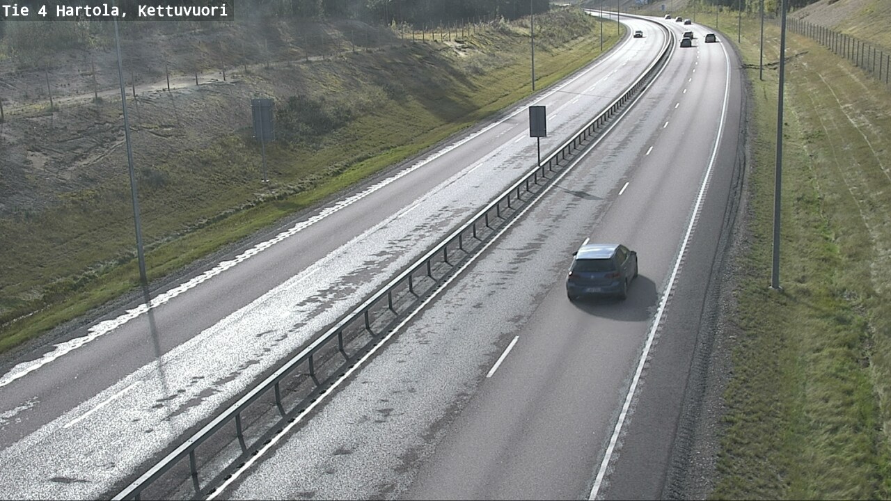 Weather Camera Image Road 4 Hartola, Kettuvuori, Hartola, Päijät-Häme