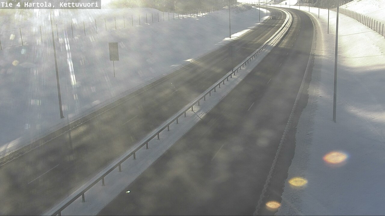 Weather Camera Image Road 4 Hartola, Kettuvuori, Hartola, Päijät-Häme