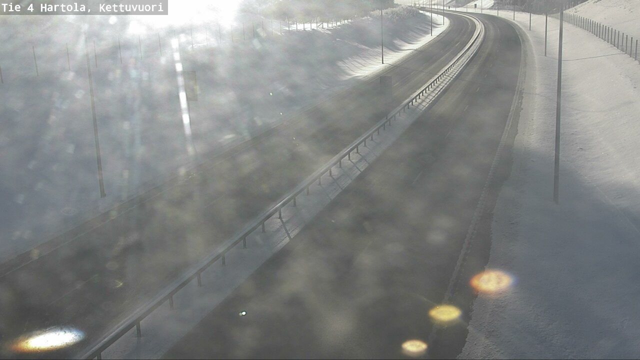 Weather Camera Image Road 4 Hartola, Kettuvuori, Hartola, Päijät-Häme