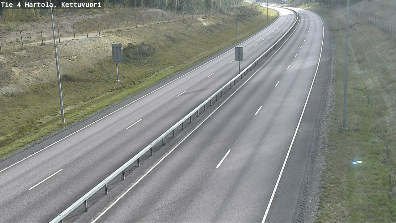 Weather Camera Image Road 4 Hartola, Kettuvuori, Hartola, Päijät-Häme