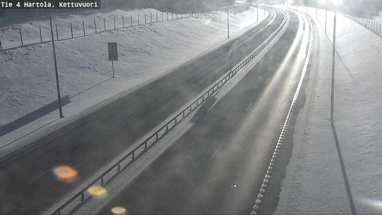 Weather Camera Image Road 4 Hartola, Kettuvuori, Hartola, Päijät-Häme