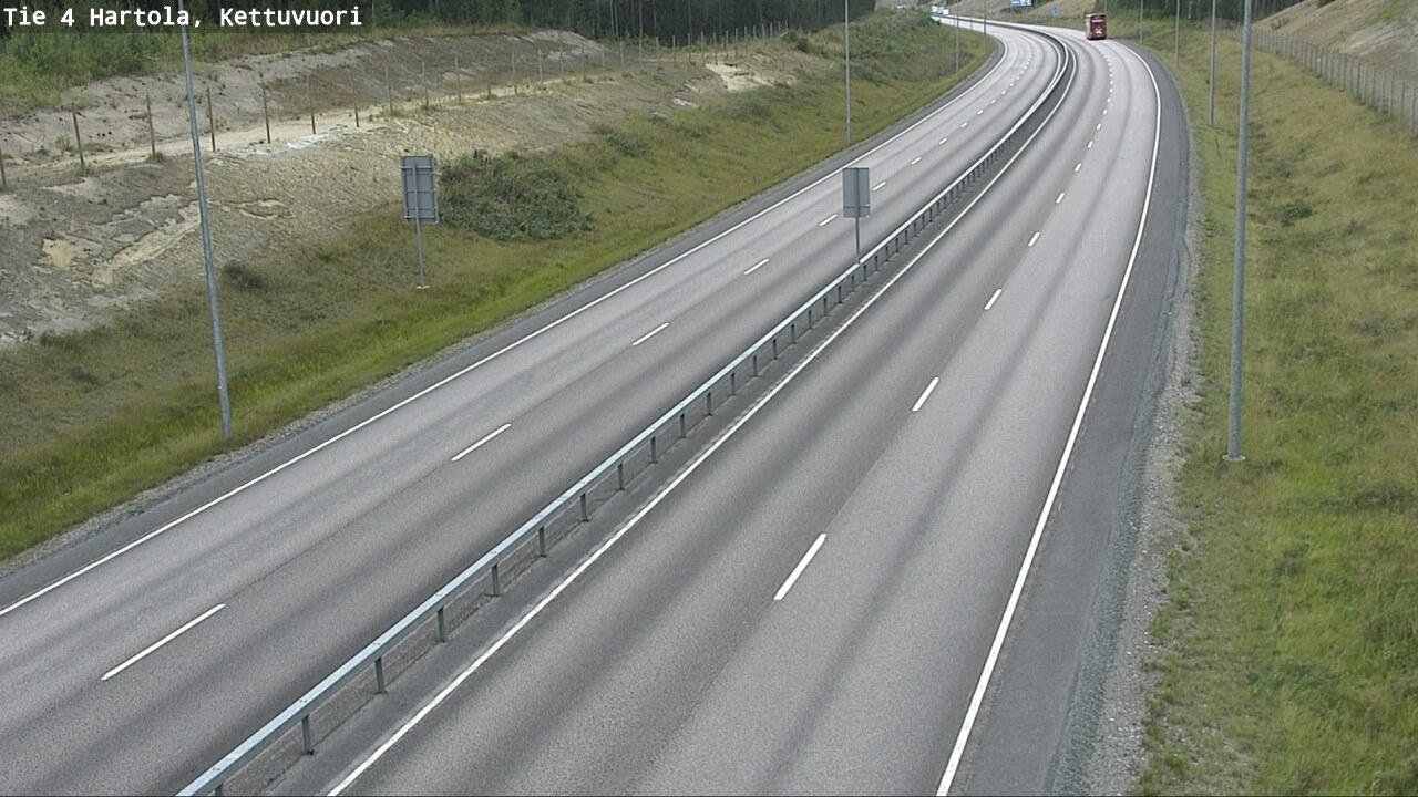 Weather Camera Image Road 4 Hartola, Kettuvuori, Hartola, Päijät-Häme