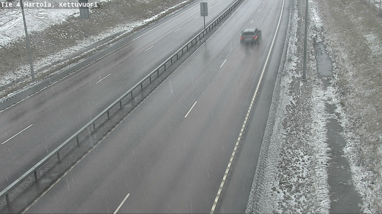 Weather Camera Image Väg 4 Hartola, Kettuvuori, Hartola, Päijät-Häme