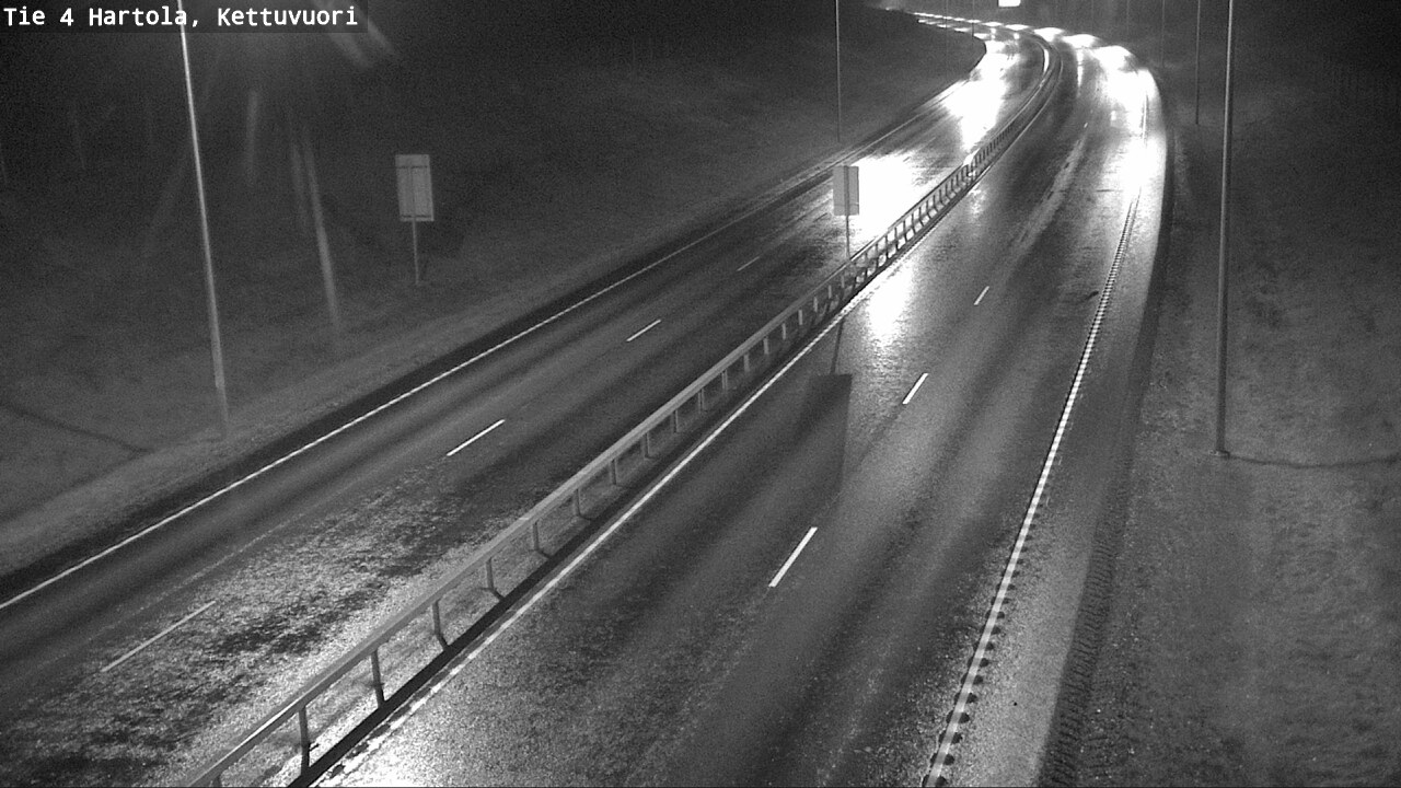 Weather Camera Image Väg 4 Hartola, Kettuvuori, Hartola, Päijät-Häme