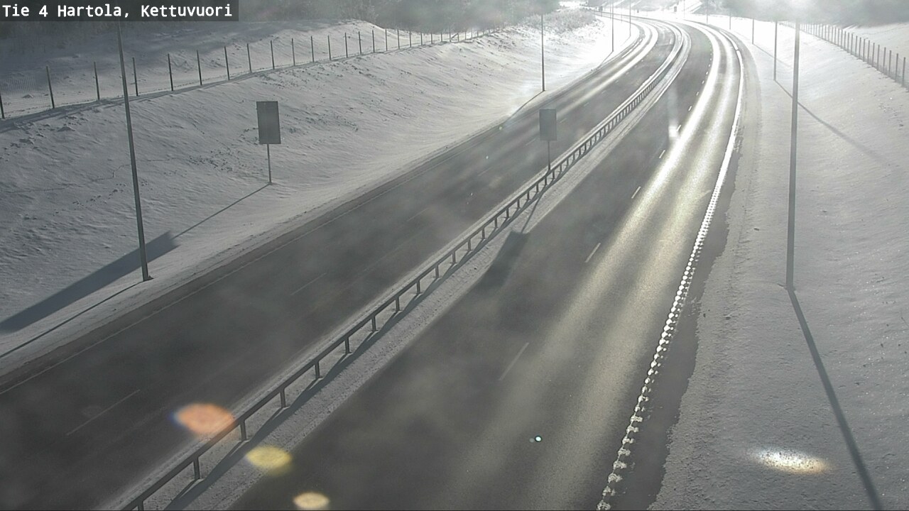Weather Camera Image Road 4 Hartola, Kettuvuori, Hartola, Päijät-Häme