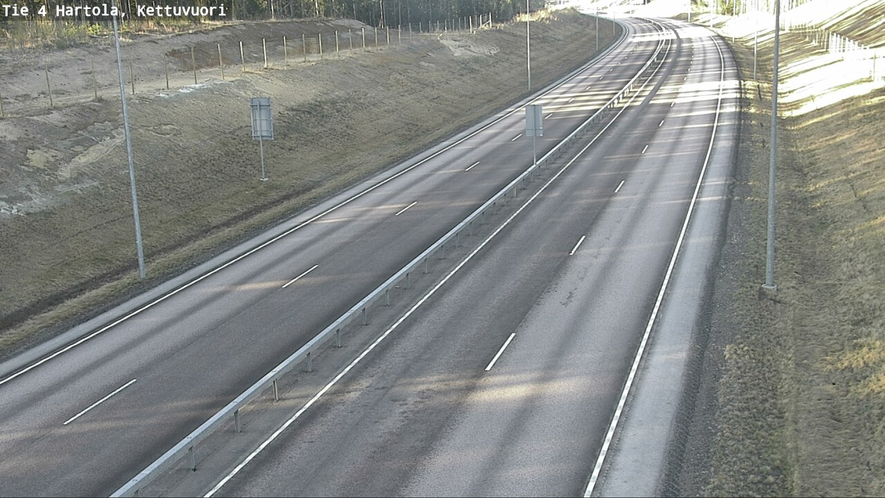 Weather Camera Image Road 4 Hartola, Kettuvuori, Hartola, Päijät-Häme