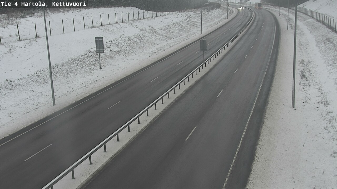 Weather Camera Image Väg 4 Hartola, Kettuvuori, Hartola, Päijät-Häme
