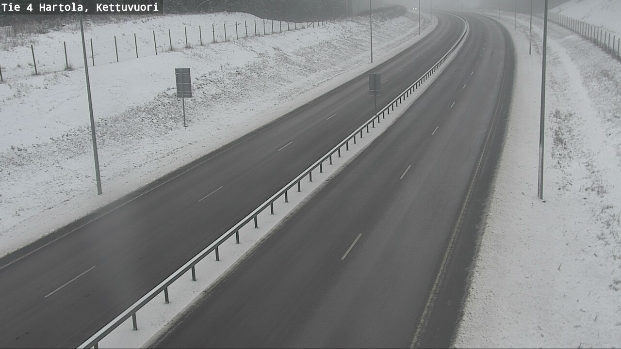 Weather Camera Image Väg 4 Hartola, Kettuvuori, Hartola, Päijät-Häme