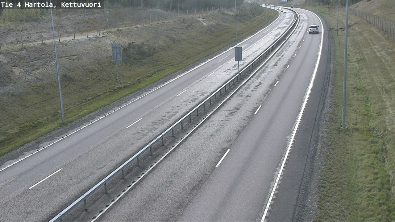 Weather Camera Image Road 4 Hartola, Kettuvuori, Hartola, Päijät-Häme