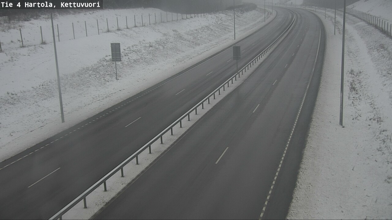 Weather Camera Image Väg 4 Hartola, Kettuvuori, Hartola, Päijät-Häme
