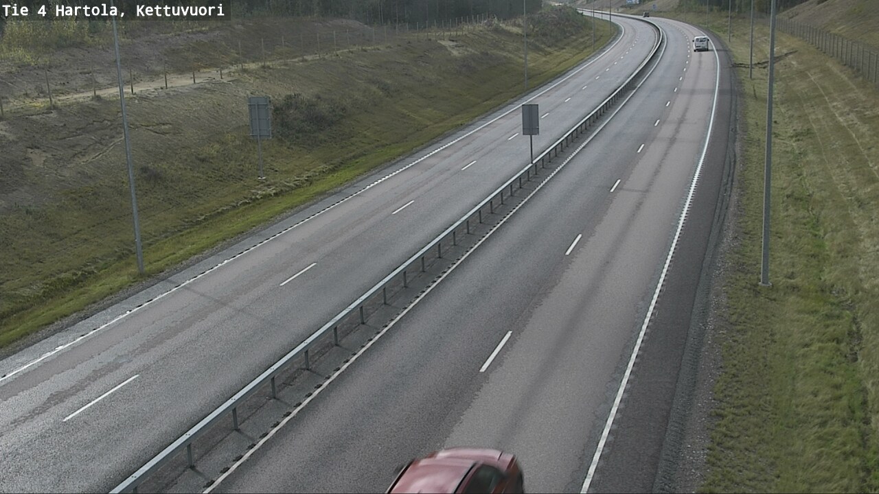 Weather Camera Image Road 4 Hartola, Kettuvuori, Hartola, Päijät-Häme