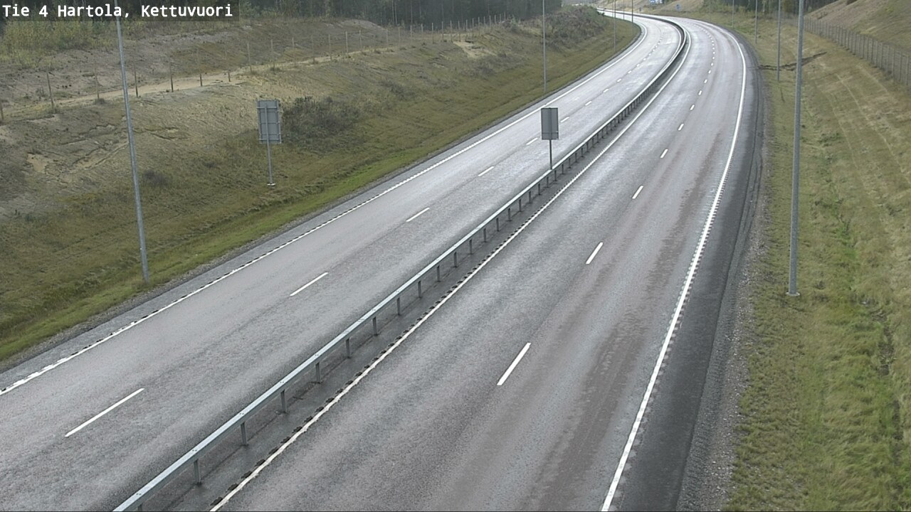 Weather Camera Image Road 4 Hartola, Kettuvuori, Hartola, Päijät-Häme