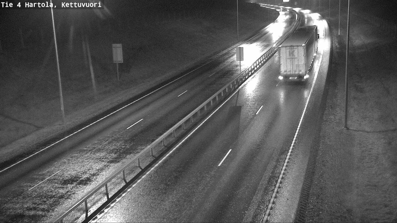 Weather Camera Image Väg 4 Hartola, Kettuvuori, Hartola, Päijät-Häme