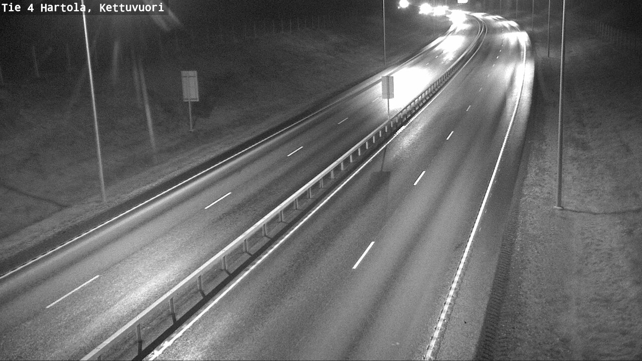 Weather Camera Image Väg 4 Hartola, Kettuvuori, Hartola, Päijät-Häme