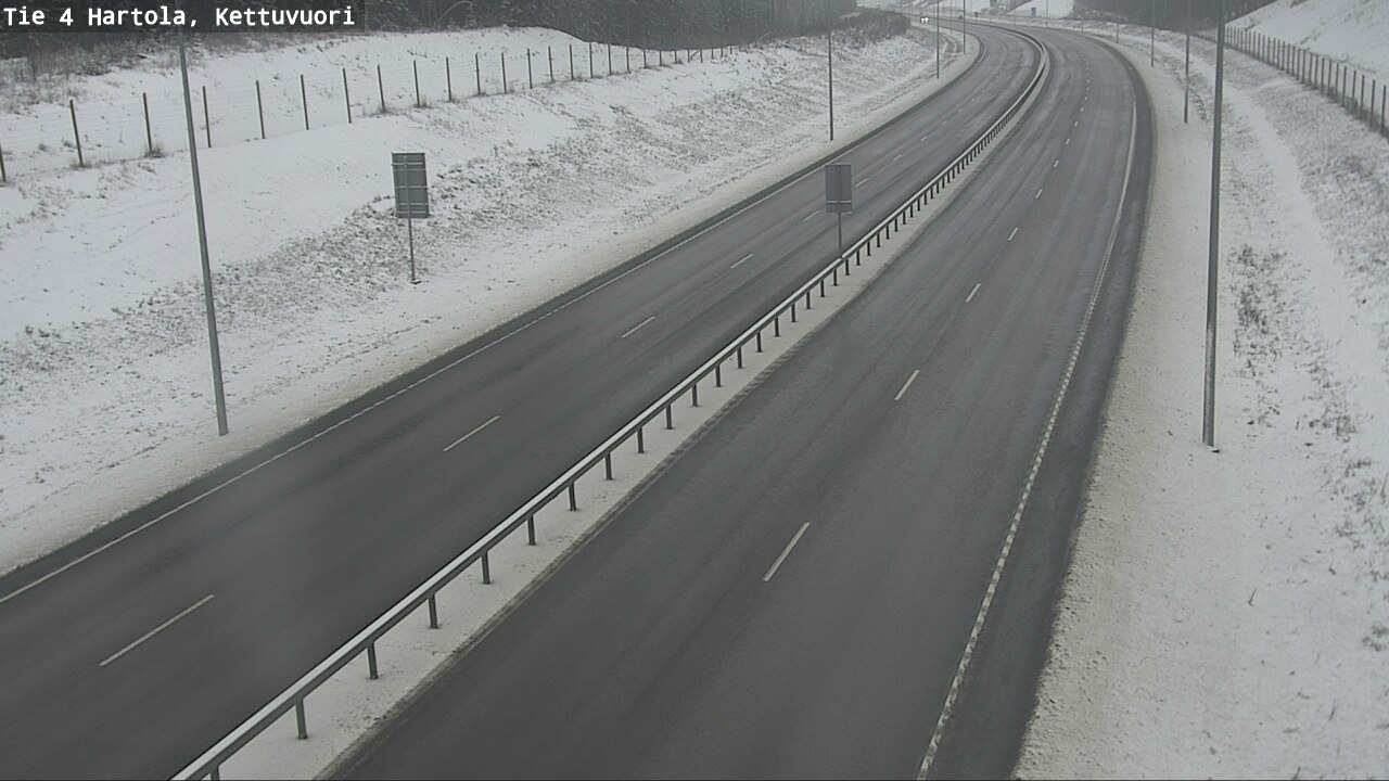 Weather Camera Image Väg 4 Hartola, Kettuvuori, Hartola, Päijät-Häme